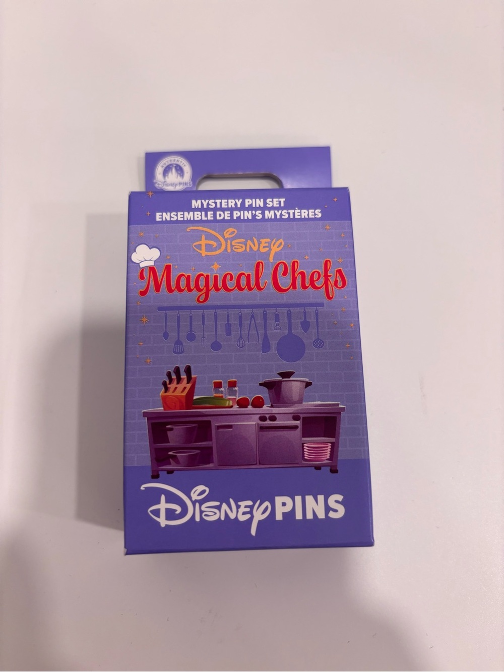 Disney Magical Chefs Mystery Pin Set - Purple & Red Accents